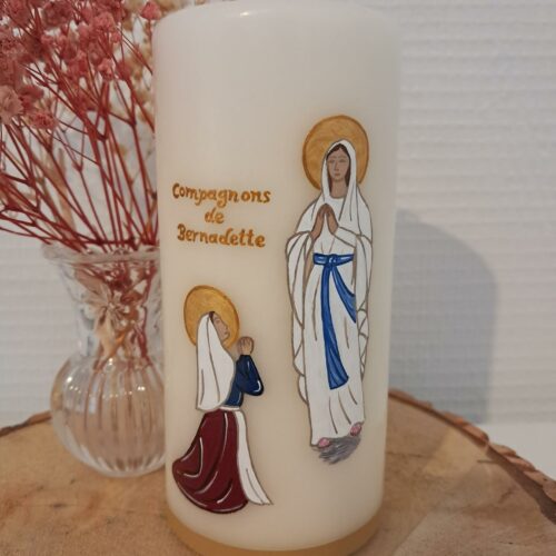 Sainte Bernadette et Notre Dame de Lourdes