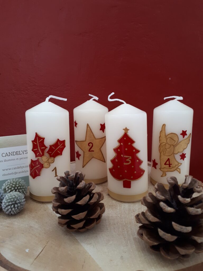 Les 4 bougies de l&rsquo;Avent. Esprit d&rsquo;enfant