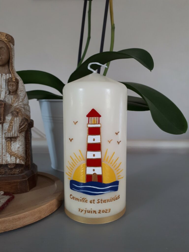Phare au coucher du soleil