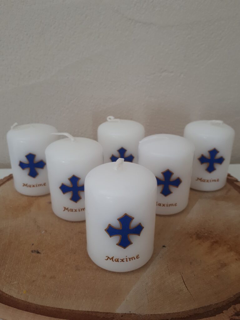 Bougies de table : Profession de foi